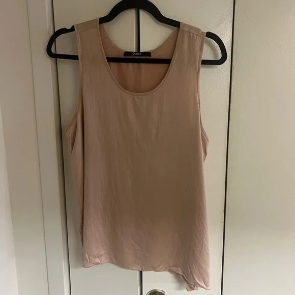 Quince Women's Washable Silk Sleepwear Set Size L Toasted Almond - Picture 2 of 10